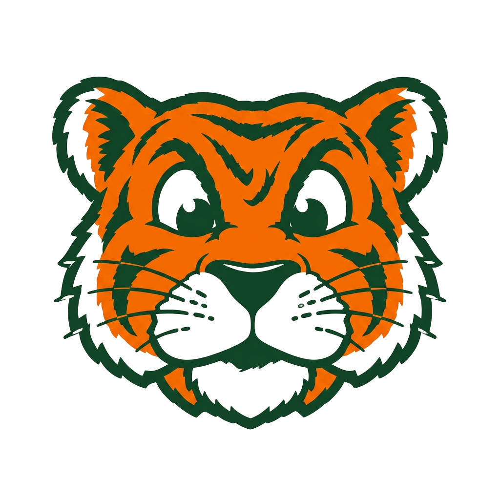 Tiger Cubs tiger head mark